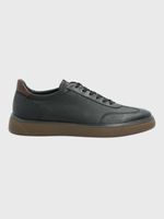 Zapatilla-Cuero-Hombre-Bloor-Negra-Hush-Puppies