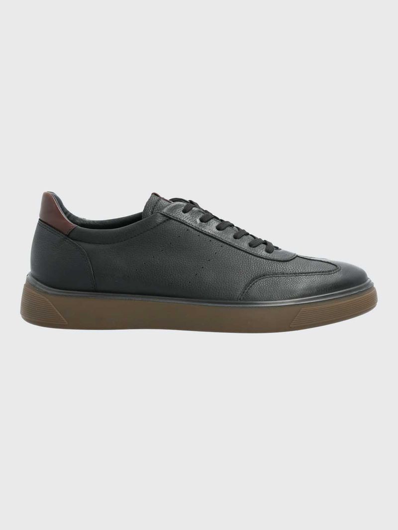 Zapatilla-Cuero-Hombre-Bloor-Negra-Hush-Puppies