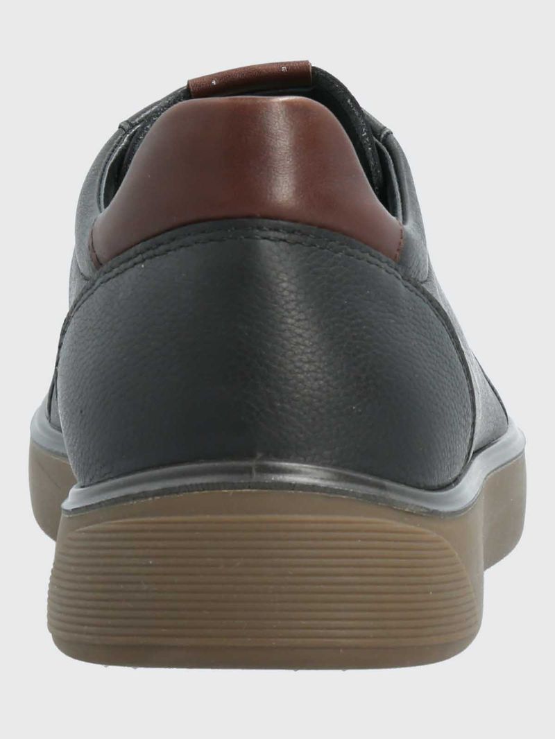 Zapatilla-Cuero-Hombre-Bloor-Negra-Hush-Puppies