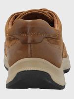 Zapato Cuero Hombre Duran Café Hush Puppies