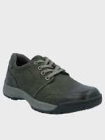 Zapato Cuero Hombre Duran Gris