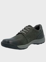 Zapato Cuero Hombre Duran Gris