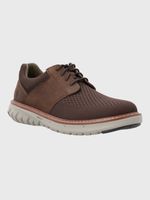 Zapato Smart Hombre Hybrid Lace Café Hush Puppies