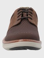 Zapato Smart Hombre Hybrid Lace Café Hush Puppies