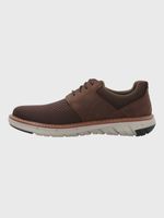 Zapato Smart Hombre Hybrid Lace Café Hush Puppies