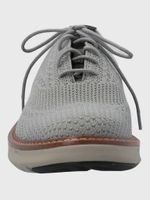 Zapato Smart Hombre Knit Wingtip Gris Hush Puppies