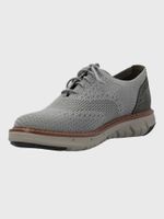 Zapato Smart Hombre Knit Wingtip Gris Hush Puppies