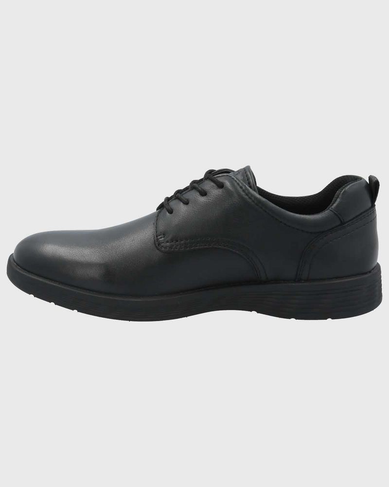 Zapato Cuero Hombre Spinal Town Negro