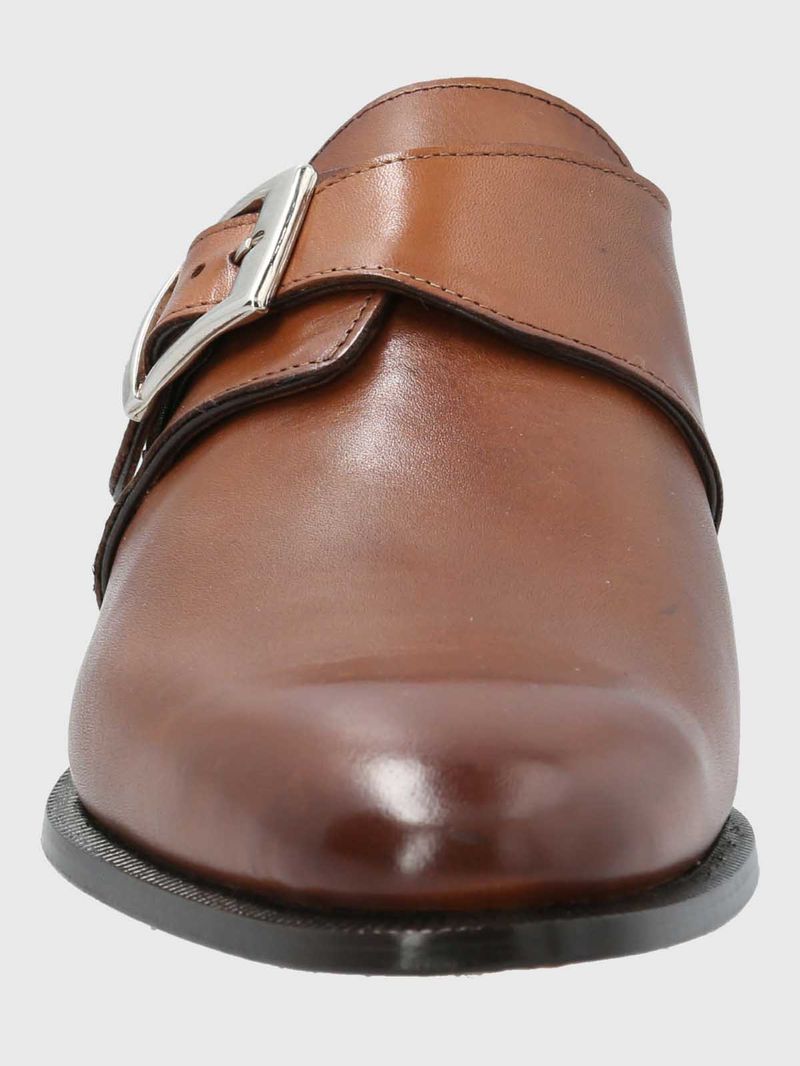 Zapato Italiano Hombre Cuero Ferrara Café Hush Puppies