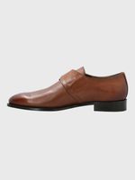 Zapato Italiano Hombre Cuero Ferrara Café Hush Puppies