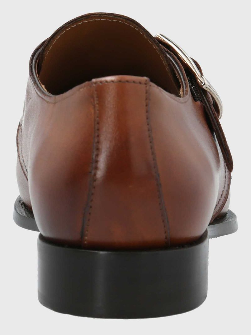 Zapato Italiano Hombre Cuero Ferrara Café Hush Puppies