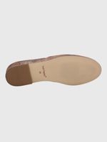 Mocasin Cuero Mujer Madsen Café Hush Puppies