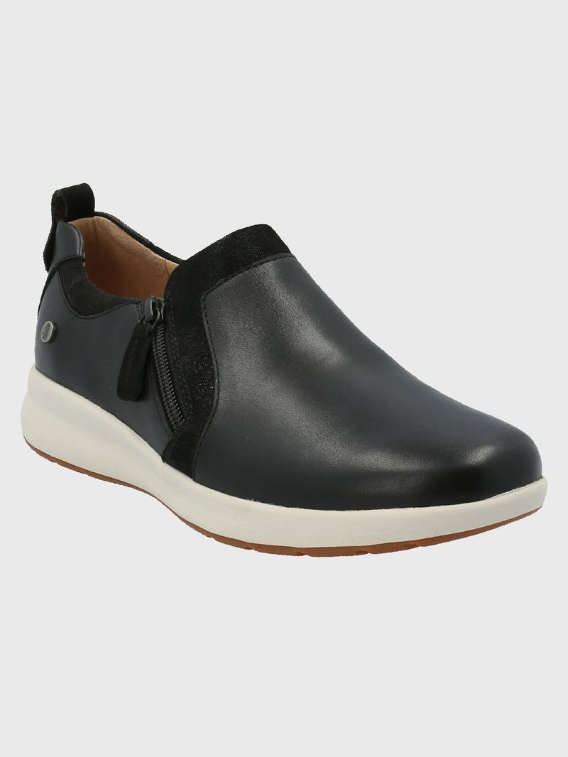 Zapato Cuero Mujer Spinal Slip On