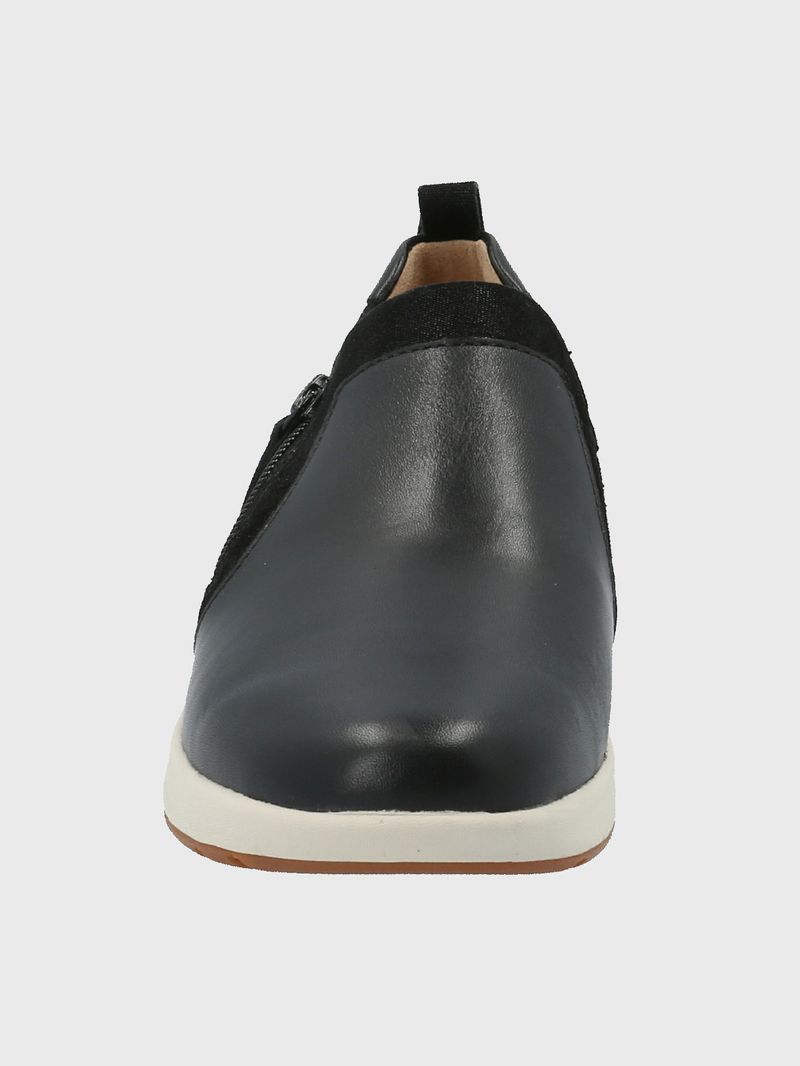 Zapato Cuero Mujer Spinal Slip On