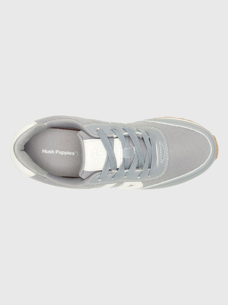Zapatilla Cuero Mujer Seventy8 Gris