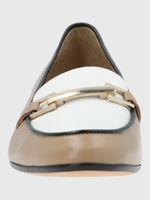 Zapato Brunate Mujer Cuero Riale Café Hush Puppies