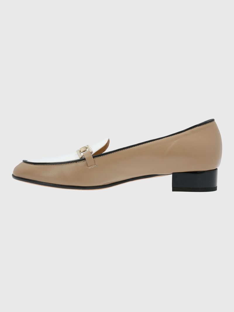 Zapato Brunate Mujer Cuero Riale Café Hush Puppies