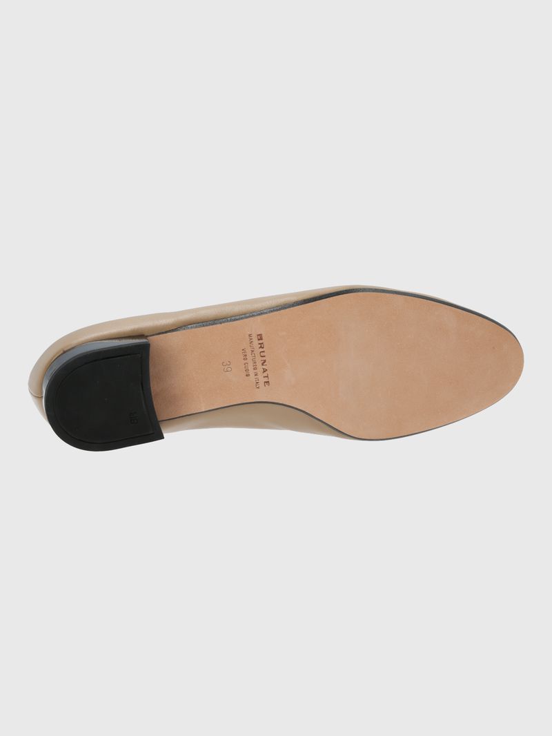 Zapato Brunate Mujer Cuero Riale Café Hush Puppies