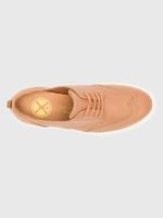 Zapato Cuero Joy Wingtip Café Hush Puppies