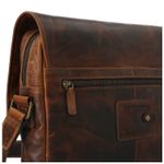 Maletin Cuero Hombre St Edward Café Hush Puppies