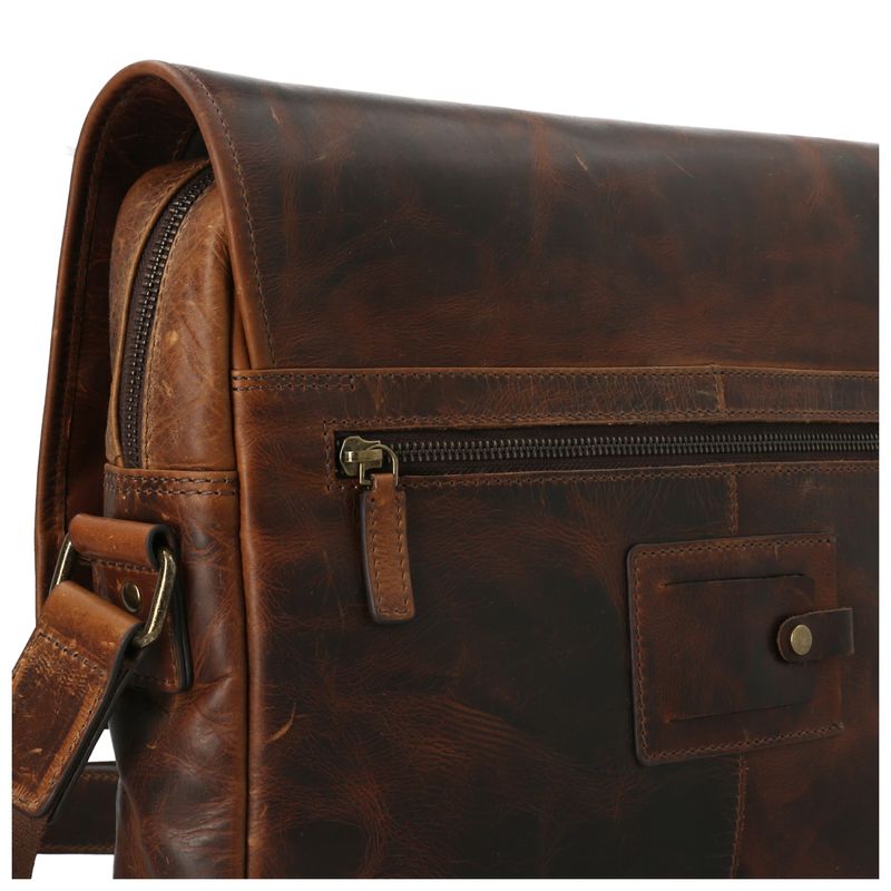 Maletin Cuero Hombre St Edward Café Hush Puppies
