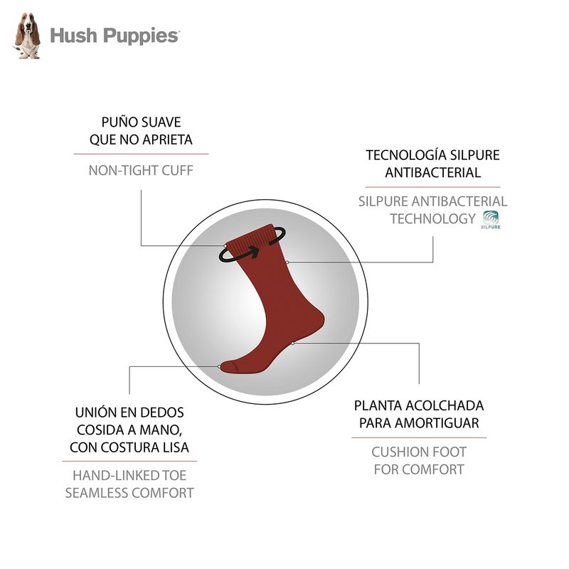 Calcetín Hombre Co Plain Cushionfoot