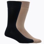 Calcetín Algodón Hombre Pack Plain Cushion