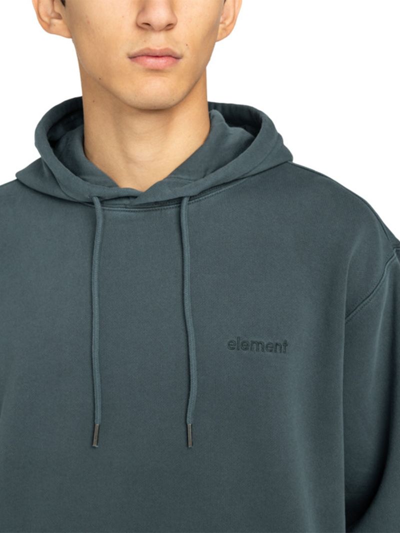 Polerón Hombre Lowcase pigment Verde Element