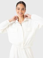 Polerón Mujer Modal Sweatshirt Crudo Bsoul