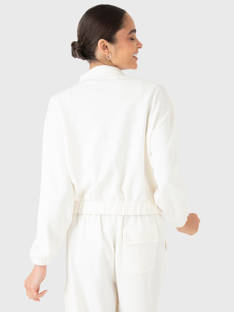 Polerón Mujer Modal Sweatshirt Crudo Bsoul