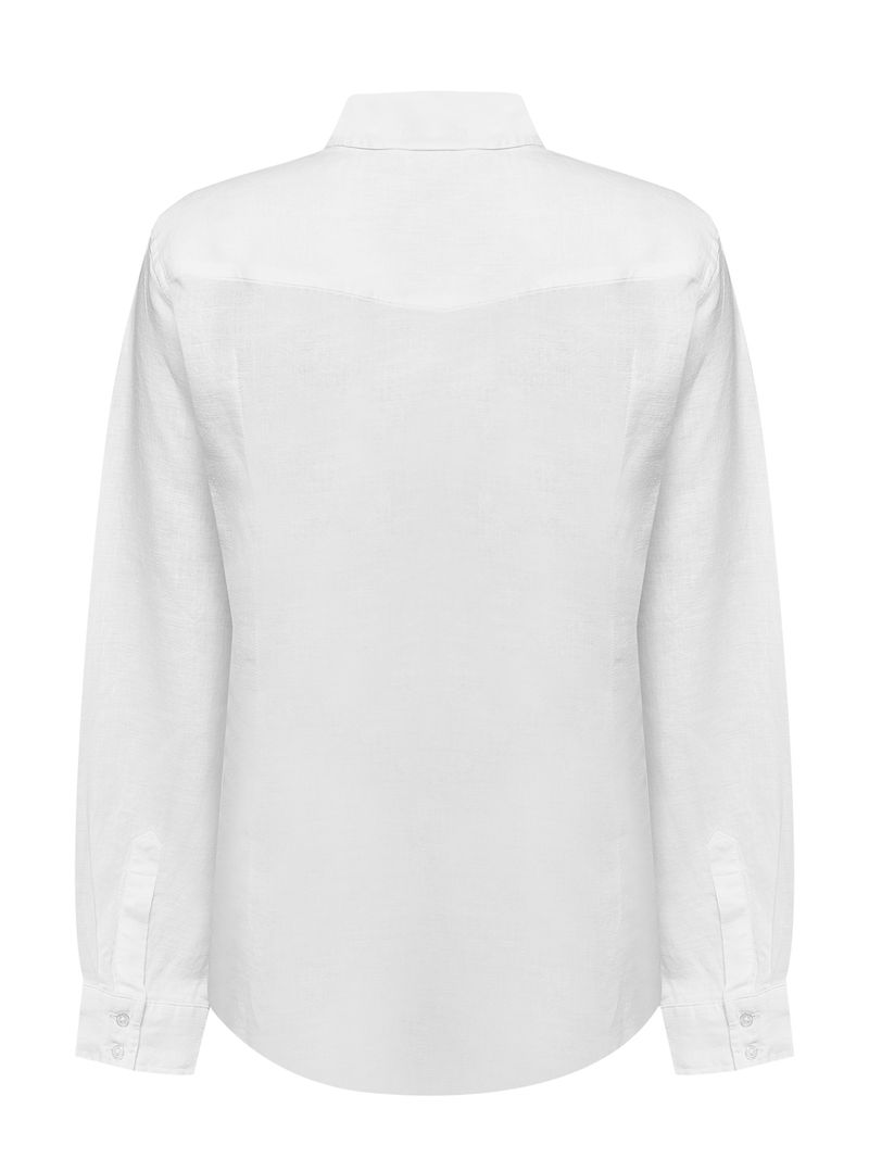 Blusa-Lino-Organico-Mujer-Lirio-Blanco-Rockford