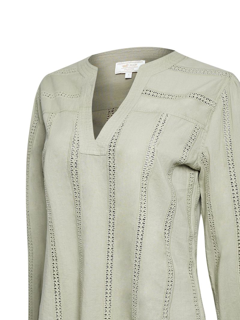 Blusa-Algodon-Organico-Mujer-Lunko-Verde-Rockford