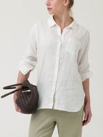 Blusa-Lino-Organico-Mujer-Lirio-Blanco-Rockford