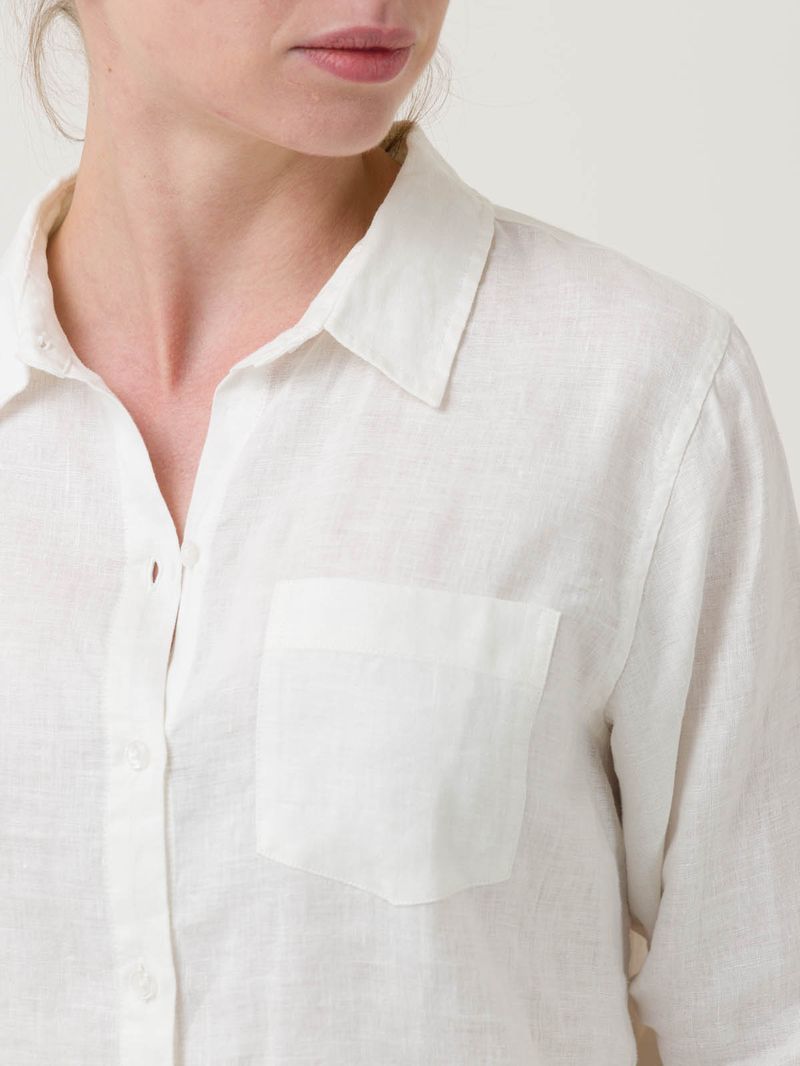 Blusa-Lino-Organico-Mujer-Lirio-Blanco-Rockford