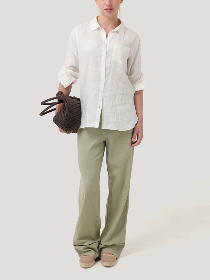 Blusa-Lino-Organico-Mujer-Lirio-Blanco-Rockford