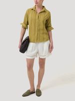 Blusa-Algodon-Organico-Mujer-Zambor-Verde-Rockford