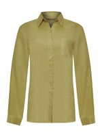 Blusa-Lino-Organico-Mujer-Lirio-Verde-Rockford