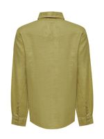 Blusa-Lino-Organico-Mujer-Lirio-Verde-Rockford