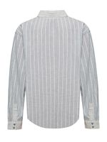 Blusa-Lino-Organico-Mujer-Lines-Celeste-Rockford