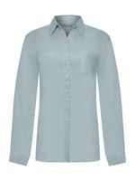 Blusa-Lino-Organico-Mujer-Lirio-Celeste-Rockford