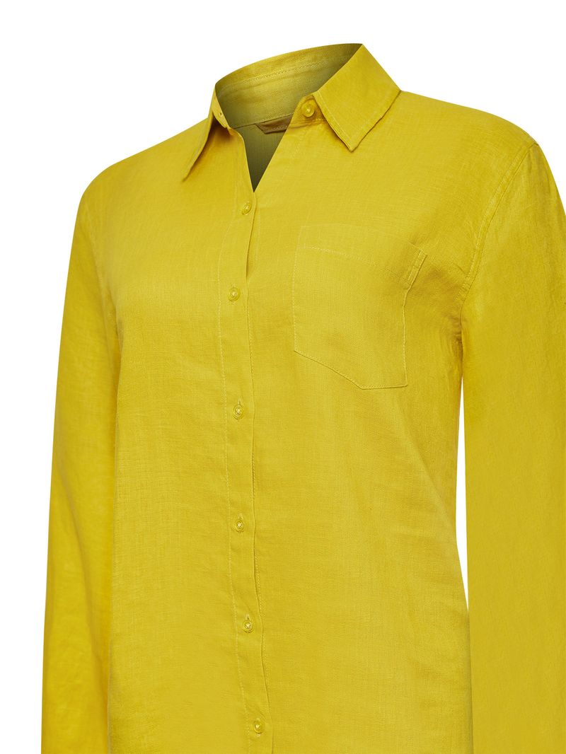 Blusa-Lino-Organico-Mujer-Lirio-Amarillo-Rockford