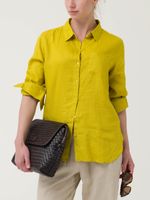 Blusa-Lino-Organico-Mujer-Lirio-Amarillo-Rockford