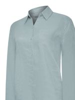 Blusa-Lino-Organico-Mujer-Lirio-Celeste-Rockford