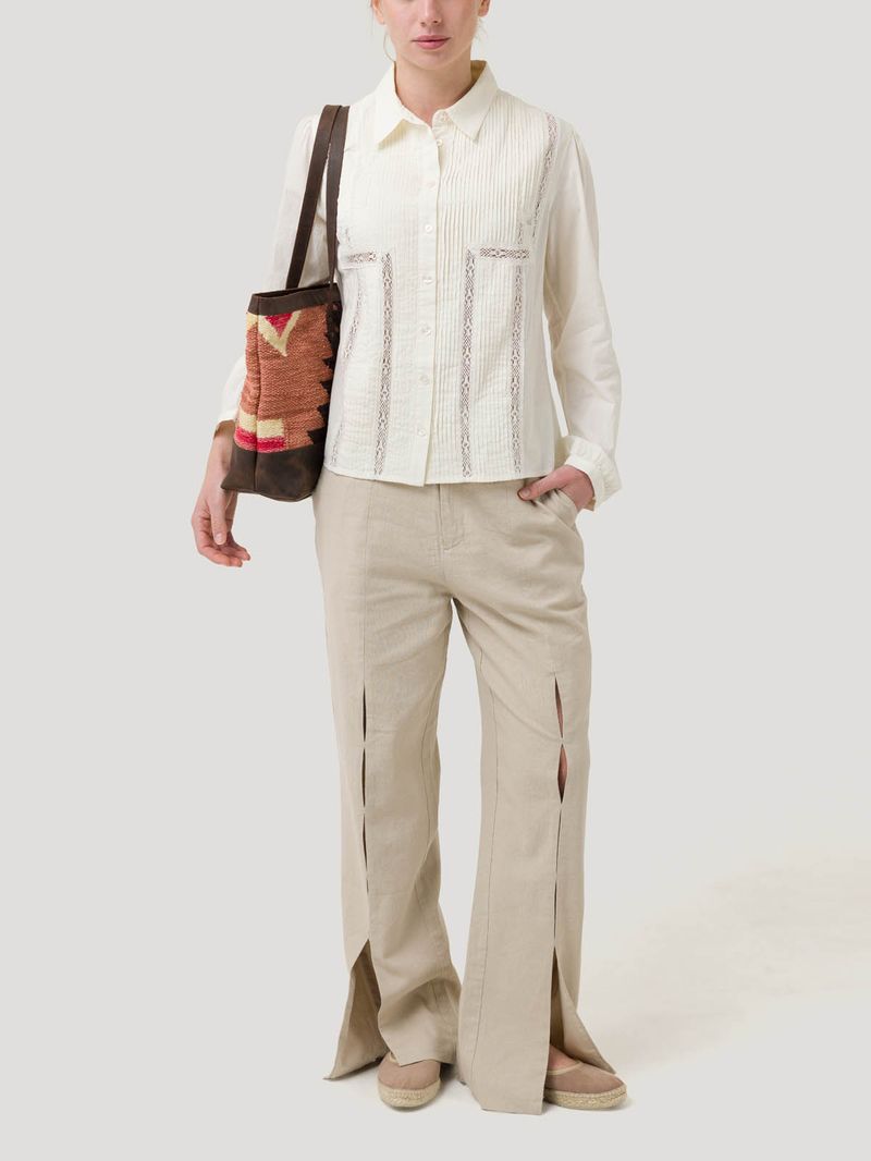 Blusa-Algodon-Organico-Mujer-Serpent-Blanco-Rockford