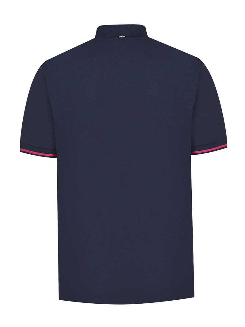 Polera-Algodon-Pima-Hombre-Mitchell-Azul-Rockford