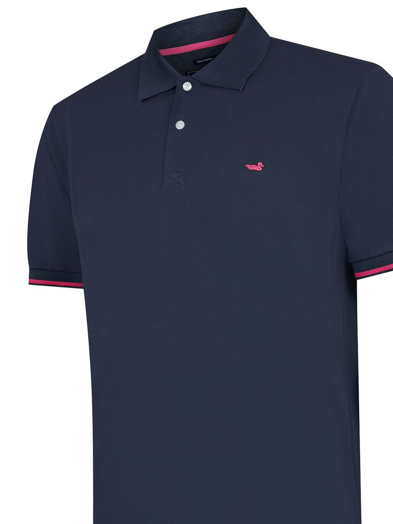 Polera-Algodon-Pima-Hombre-Mitchell-Azul-Rockford