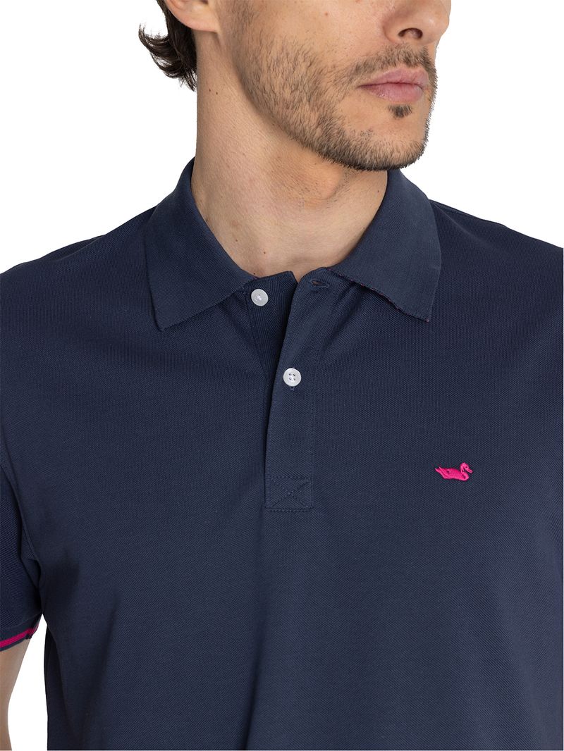 Polera-Algodon-Pima-Hombre-Mitchell-Azul-Rockford