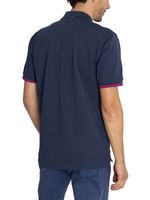 Polera-Algodon-Pima-Hombre-Mitchell-Azul-Rockford