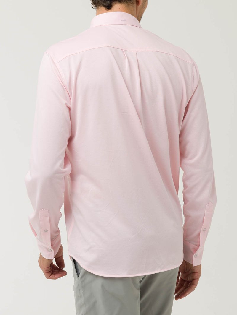 Camisa Algodón Supima® Hombre Jersey Rosado Rockford