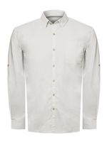 Camisa Algodón Orgánico Hombre Galiton Gris Rockford